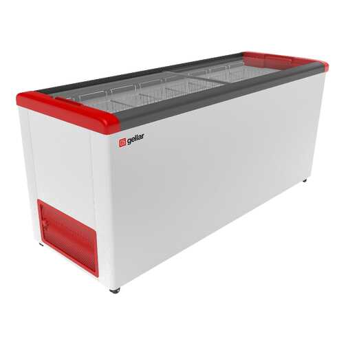 Морозильный ларь Gellar FG 700 C White/Red в Онлайн Трейд