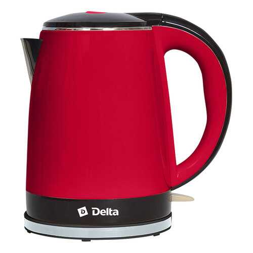 Чайник электрический Delta DL-1370 Red/Black в Онлайн Трейд