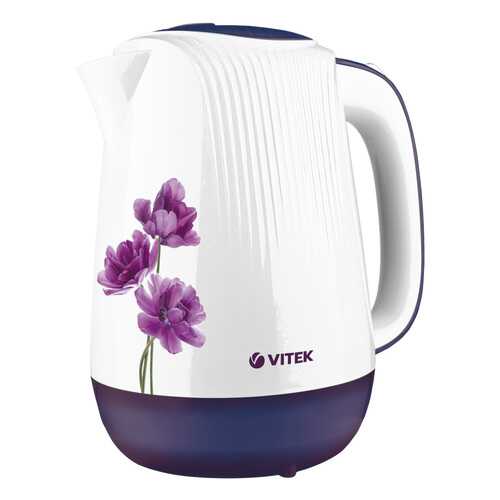 Чайник электрический Vitek VT-7061 OG White/Purple в Онлайн Трейд