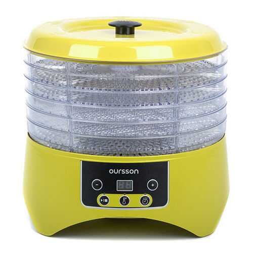 Сушилка для овощей и фруктов Oursson DH2302D/GA Yellow в Онлайн Трейд