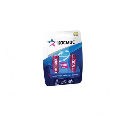 Аккумулятор КОСМОС KOCR6NIMH(1900MAH) AA (LR6) 2шт. в Онлайн Трейд