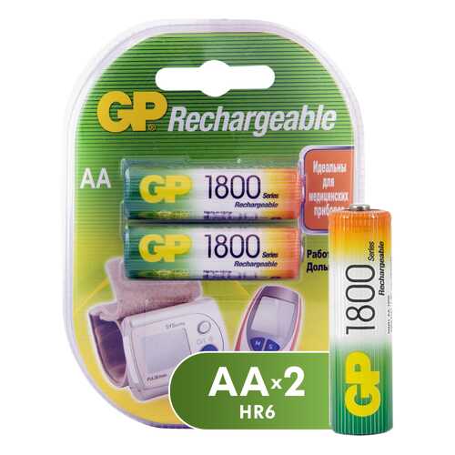 Аккумуляторная батарея GP Batteries 180AAHC-2DECRC2 2 шт в Онлайн Трейд