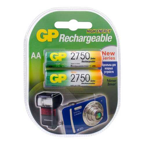 Аккумуляторная батарея GP Batteries 275PROAAHC-2CRC2 2 шт в Онлайн Трейд