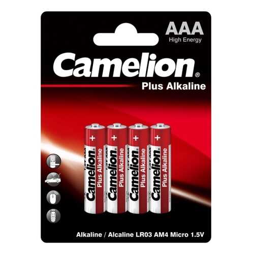 Батарейка Camelion LR03 Plus Alkaline BL-4 4 шт в Онлайн Трейд