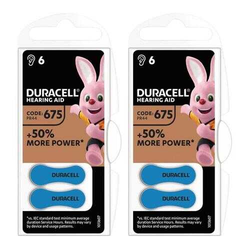 Батарейка Duracell 675 6шт в Онлайн Трейд