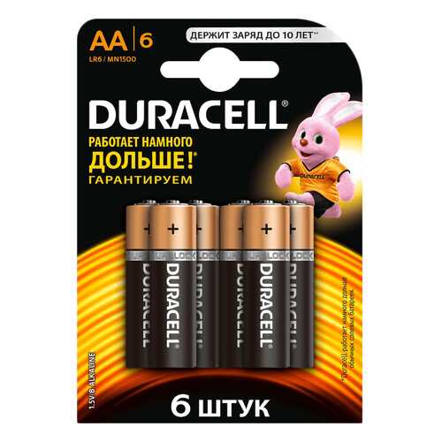 Батарейка Duracell Basic LR6 6 шт в Онлайн Трейд