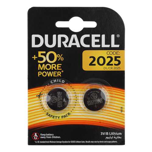 Батарейка Duracell CR2025-2BL 2 шт в Онлайн Трейд