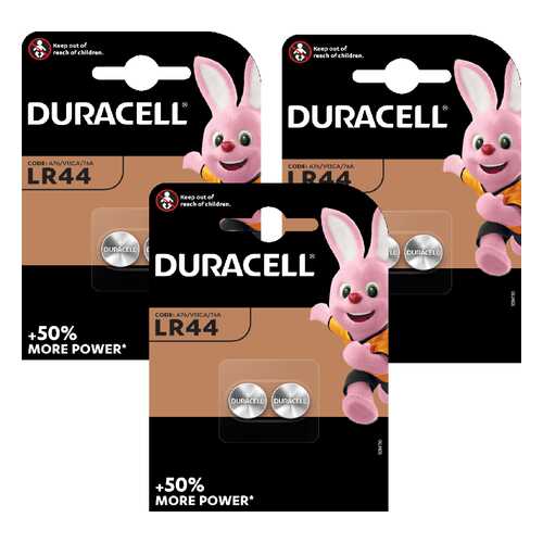 Батарейка Duracell LR44 1.5V 2шт (3 упаковки) в Онлайн Трейд