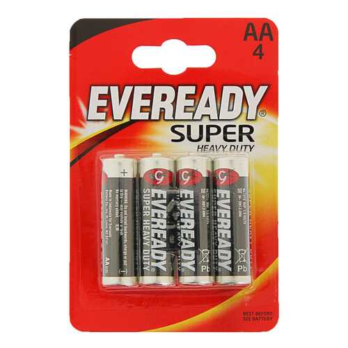 Батарейка Energizer Eveready Super Heavy Duty 4 шт в Онлайн Трейд