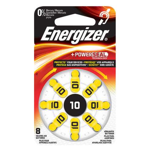 Батарейка Energizer Hearing Zinc Air 10 PS TL8 8 шт в Онлайн Трейд