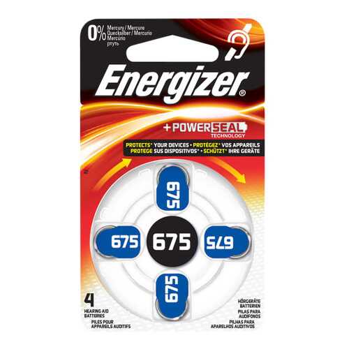 Батарейка Energizer Hearing Zinc Air 675 DP-4 4 шт в Онлайн Трейд