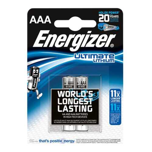 Батарейка Energizer Ultimate lithium AAA FSB2 2 шт в Онлайн Трейд