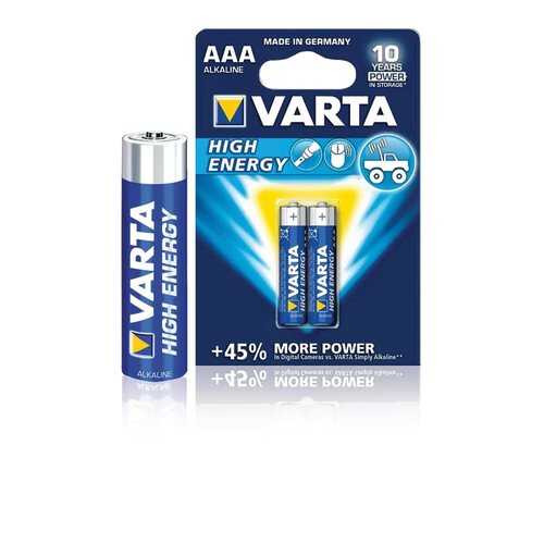 Батарейка VARTA High Energy/ Longlife Power LR03/AAA 2 шт в Онлайн Трейд