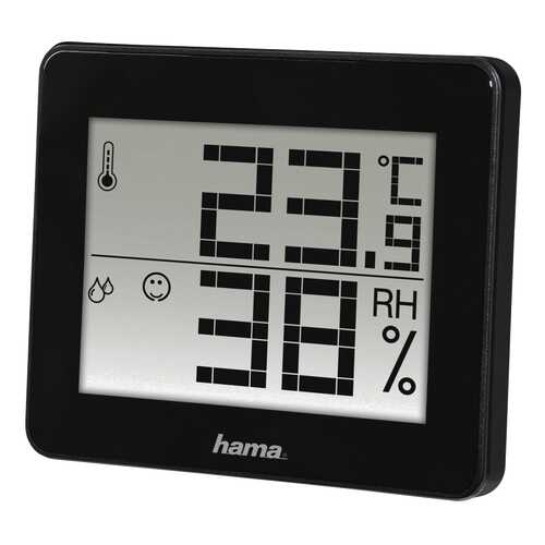 Метеостанция HAMA TH-130 Black в Онлайн Трейд