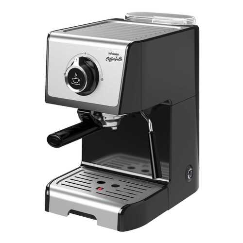 Кофеварка рожкового типа Inhouse Coffeebello Black (ICM1801BK) в Онлайн Трейд