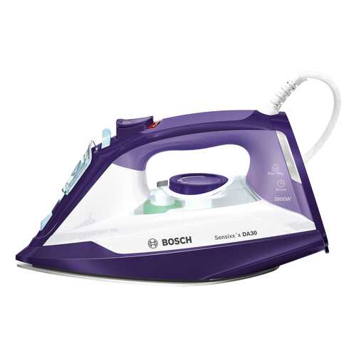 Утюг Bosch Sensixx'x DA30 Secure TDA3026110 White/Purple в Онлайн Трейд