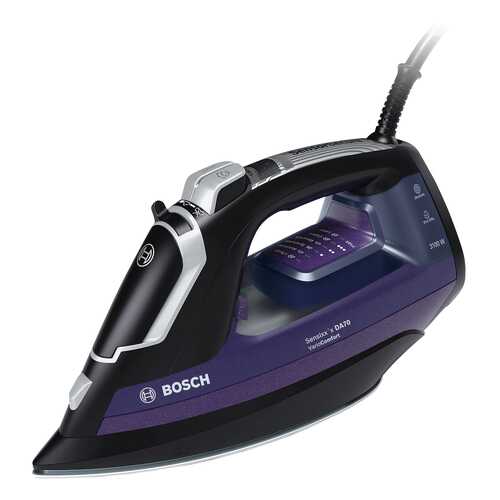 Утюг Bosch Sensixx'x DA70 VarioComfort TDA753122V Black/Purple в Онлайн Трейд