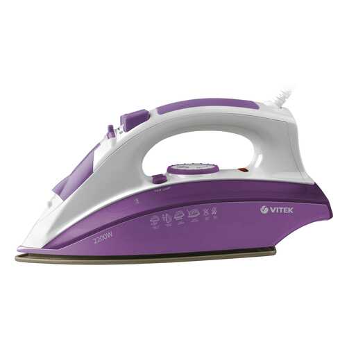 Утюг VITEK VT-1209 White/Purple в Онлайн Трейд