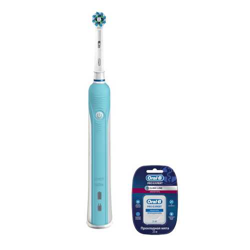 Электрическая зубная щетка Braun Oral-B Professional Care 500 D16.513U+зубная нить в Онлайн Трейд