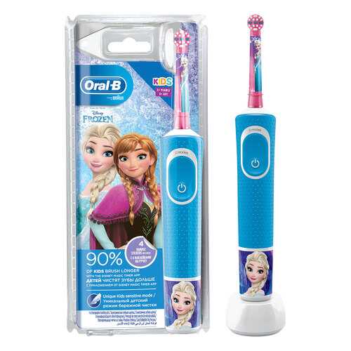 Электрическая зубная щетка Braun Oral-B Vitality Kids D100.413.2K Frozen в Онлайн Трейд