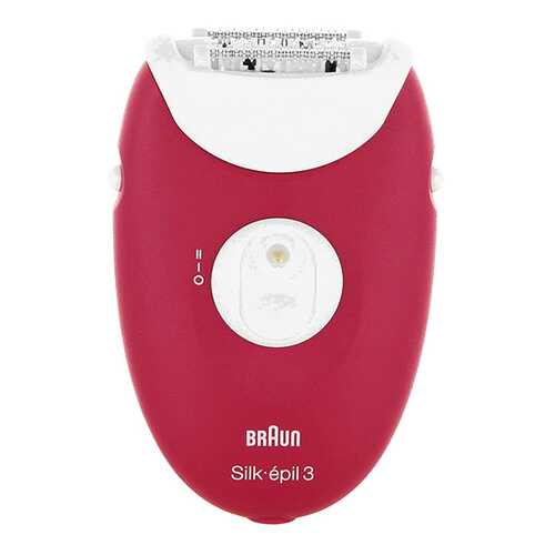 Эпилятор Braun Silk-epil 3-3410 White/Pink в Онлайн Трейд