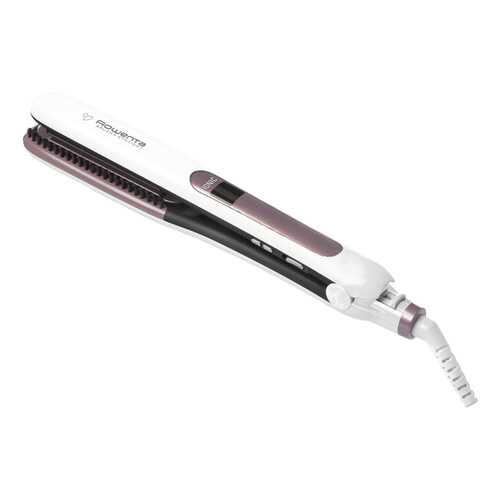 Выпрямитель волос Rowenta Brush & Straight SF7510F0 White/Pink в Онлайн Трейд