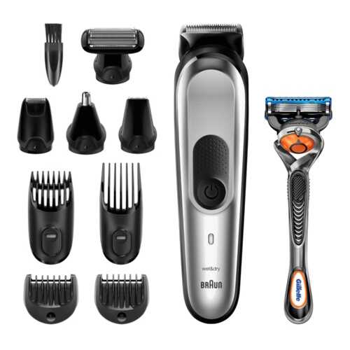 Триммер для бороды Braun MGK7220 + Бритва Gillette в Онлайн Трейд