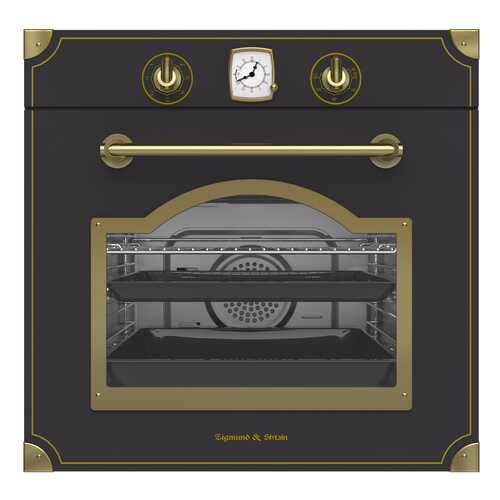 Встраиваемый электрический духовой шкаф Zigmund & Shtain EN 113.722 A Gold/Black в Онлайн Трейд