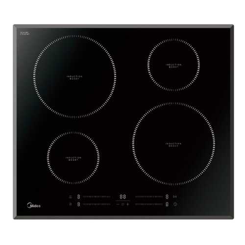 Встраиваемая электрическая панель Midea MIH65742F Black в Онлайн Трейд