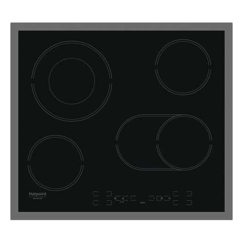 Встраиваемая варочная панель электрическая Hotpoint-Ariston HR 616 X Black в Онлайн Трейд