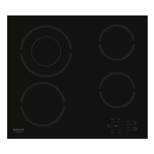 Встраиваемая варочная панель электрическая Hotpoint-Ariston HR 622 C Black в Онлайн Трейд