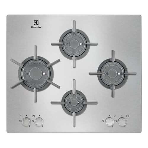 Встраиваемая варочная панель газовая Electrolux EGU96647LX Silver в Онлайн Трейд