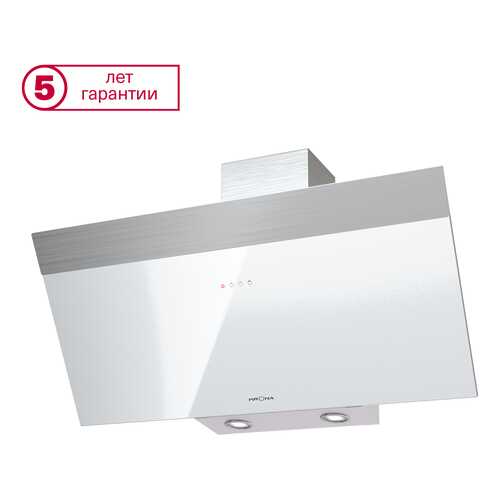 Вытяжка Krona Steel Kristen 900 white/inox S в Онлайн Трейд