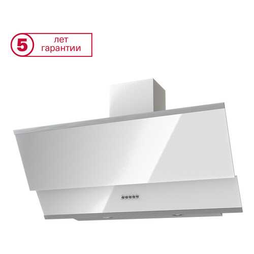 Вытяжка наклонная KRONAsteel Irida 900 PB White/Grey в Онлайн Трейд